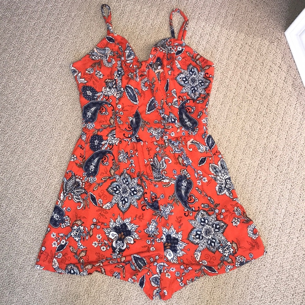 Floral Romper
